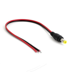 DC 2.5mm Male jack Connector with Cable