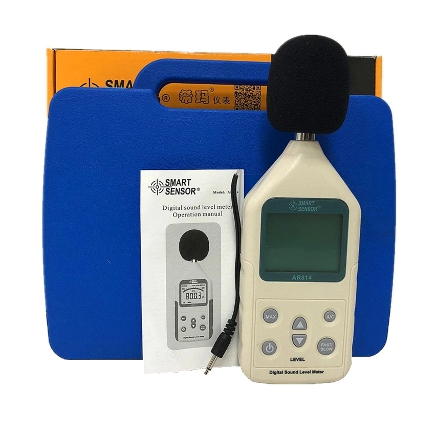 Smart Sensor AR814 Digital Sound Level Meter noise meter,30~130dB