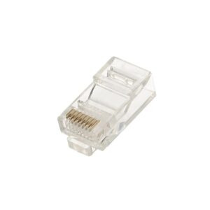 Cat6 RJ45 Connector UTP Cable Ethernet Jack 8P8C Network CAT 6 Modular Plugs with 6.5mm RJ45 Caps