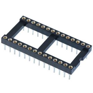 Round IC Socket 28 Pin – Round Hole DIP IC Sockets