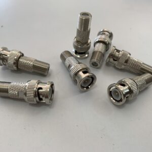 F Female To BNC Male Adapter