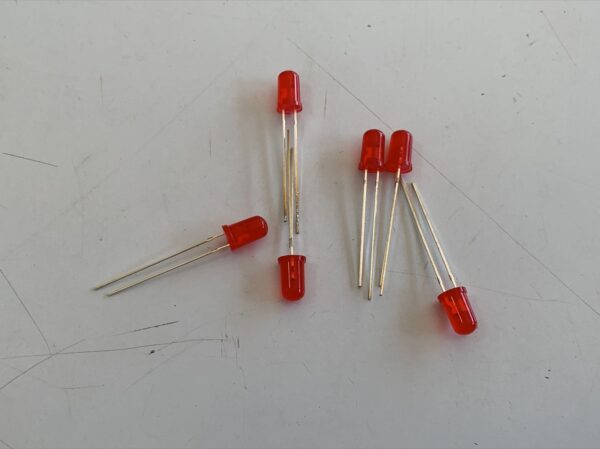 FLASHING LED 5MM - RED