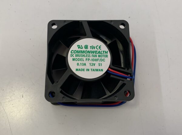 FP-108F-12V DC S1 - 12V Fan 6x6x2.54cm – 60x60x254mm
