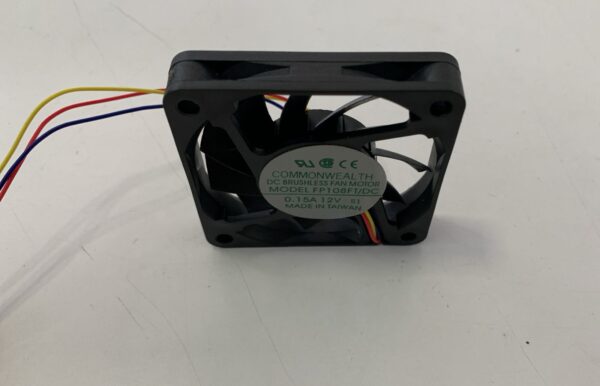 FP-108FT-12V 3 WI - 12V Fan 6x6x1cm 3 Wires – 60x60x10mm - Image 3