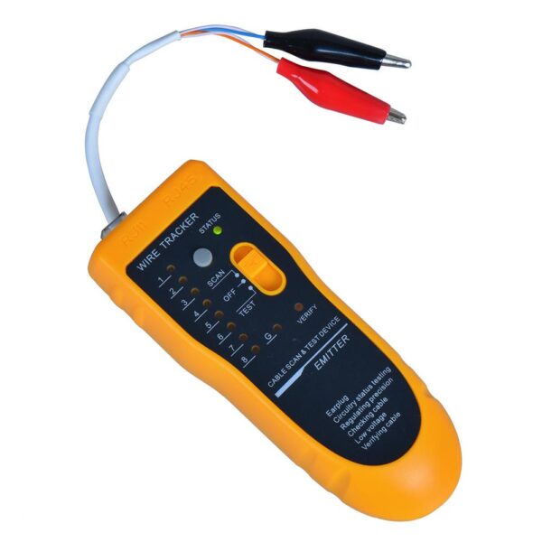 JW-360 LAN Network Cable Tester RJ11 RJ45 UTP STP Line Finder Wire Tracker - Image 6