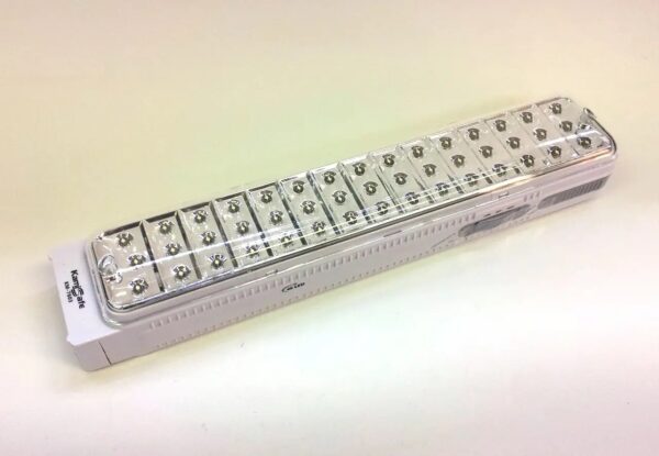 KMS KM-7603 Rechargeable 3.6W 300lm 6000K 45-LED White Light Emergency Light - White (AC 110~240V)