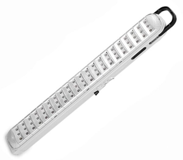 KMS KM-7605 Rechargeable 35.28W 440lm 6000K 66-LED White Light Emergency Light – White (AC 110~240V)