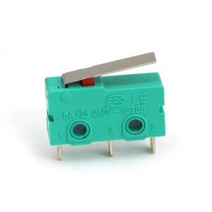 KW4-OZ-2 - SUB MIN LEVER MICRO SWITCH 5A GREEN