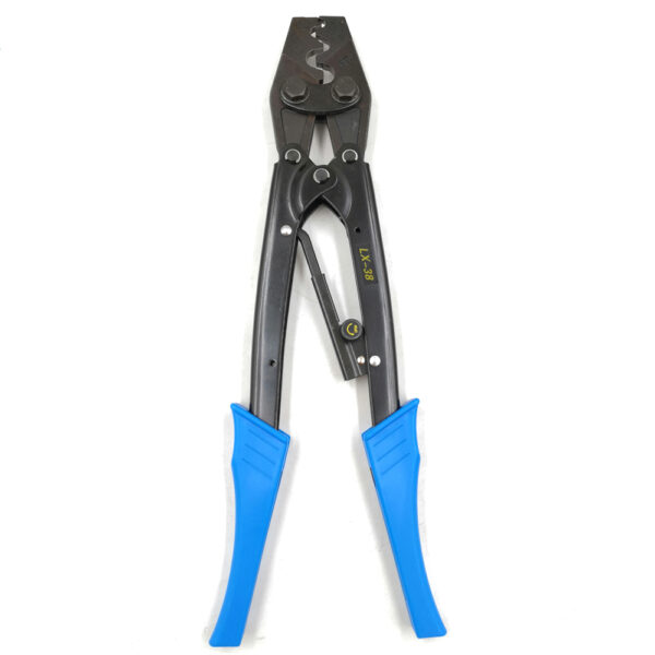 Crimping Tool Deep Indent Aluminium LX-38 Noninsulated Sleeves Ratchet Crimping Tools