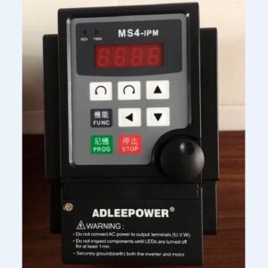 3-Phase Inverter (MS4-322 or MS4-337): 2.2kW or 3.7 kw output, suitable for 3HP or 5HP motors.