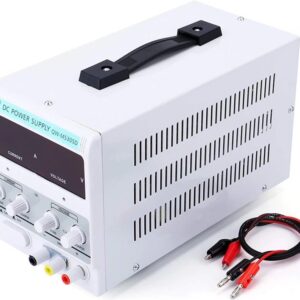 Variable Linear Adjustable Lab DC Bench Power Supply Single Channel Regulated Adjustable Precision Lab Kit UK