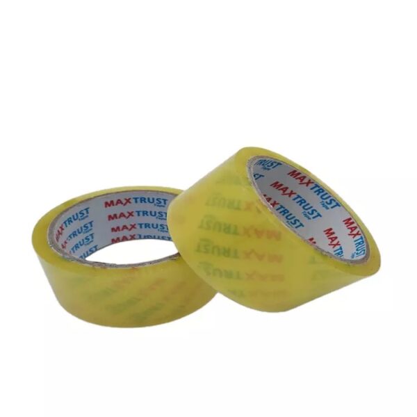 Clear Tape Rubber Adhesive Packing Sealing Tape Custom Pressure Sensitive Transparent Bopp Washi Tape