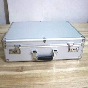 High-Grade Aluminum Case Tool Case Toolbox 47x35x14cm Strongbox Meter Box Suitcase File Box Instrument Case With Lock Suitcase