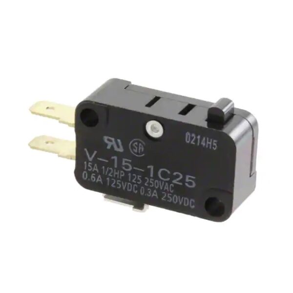 Micro Limit Switch V-15-1C25 Roller Lever Snap Action 250V 15A 