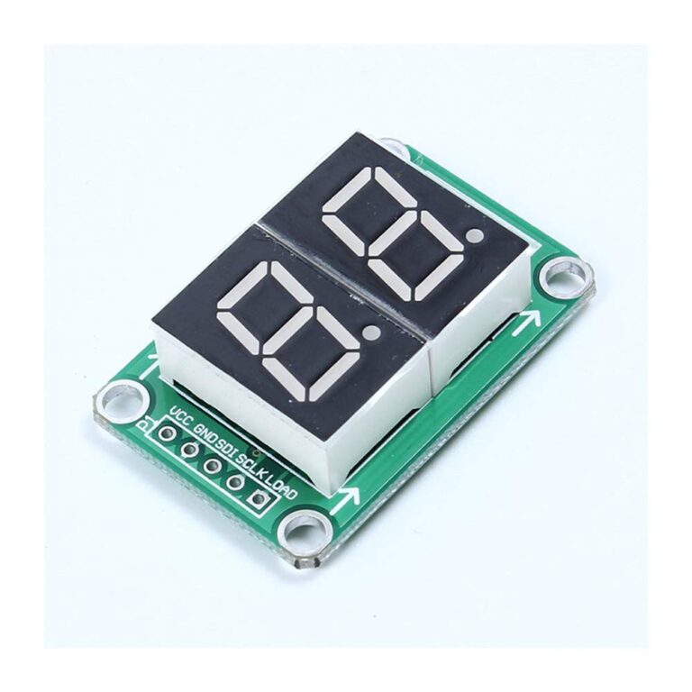 74HC595 Driving 2 7-Segment Digital Display Module – C.B.Electronics