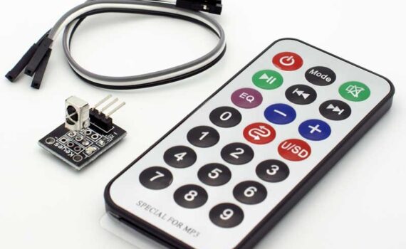 IR Remote Control & Receiver for Arduino (IR Remote Kit)