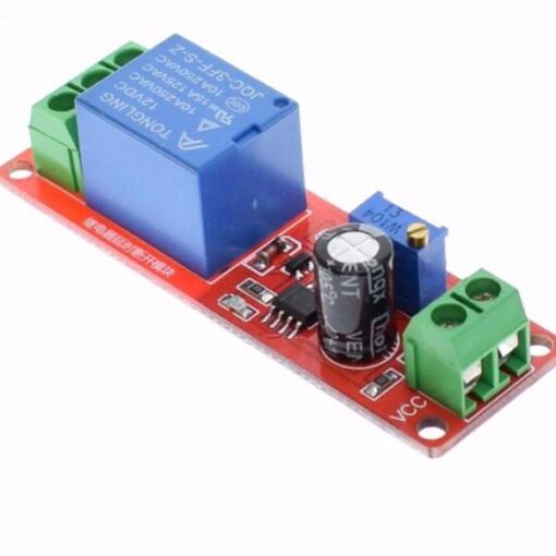 NE555 Timer Switch Adjustable Module Time Delay With Relay DC 12V – C.B ...