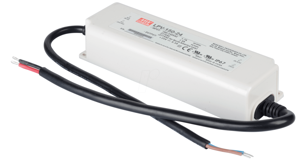 LPV-150-24 – AC-DC Single output LED Driver Constant Voltage (C.V ...