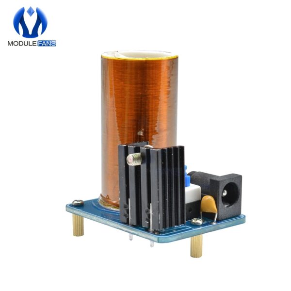 BD243 Mini Tesla Coil Kit Magic Props DIY Parts Empty Lights Technology Diy Electronics BD243C DIY Mini Tesla Coil Module - Image 2