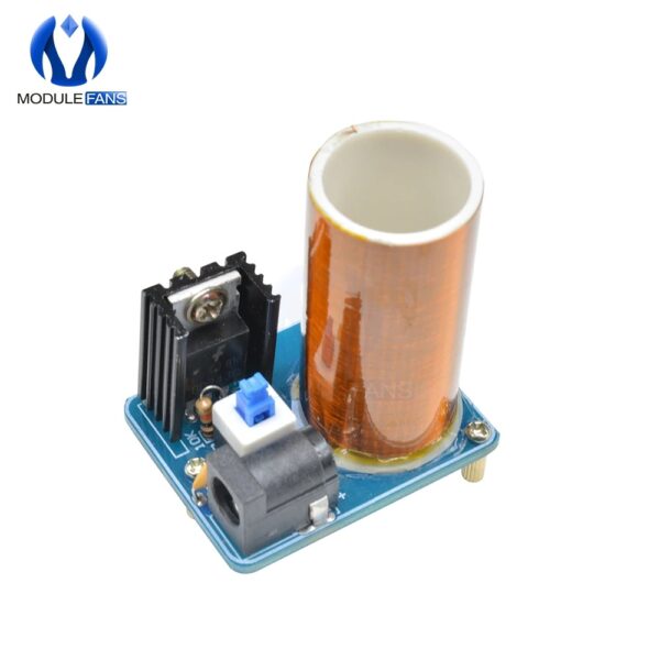 BD243 Mini Tesla Coil Kit Magic Props DIY Parts Empty Lights Technology Diy Electronics BD243C DIY Mini Tesla Coil Module - Image 3