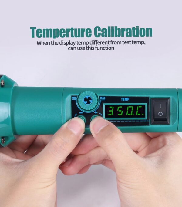 YIHUA Portable Hot Air Station 8858-I LED Digital Display Soldering Station 700W Solder Gun PCB SMD Repair BGA Rework Station - Image 5