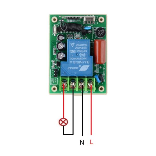 Wireless Remote Control Switch 220v AC 30A Relay High Load Receiver 200-3000m Long Range Transmitter 315/433 Water-Pump Switch - Image 2