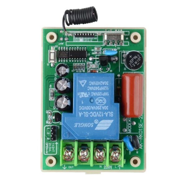 Wireless Remote Control Switch 220v AC 30A Relay High Load Receiver 200-3000m Long Range Transmitter 315/433 Water-Pump Switch - Image 4