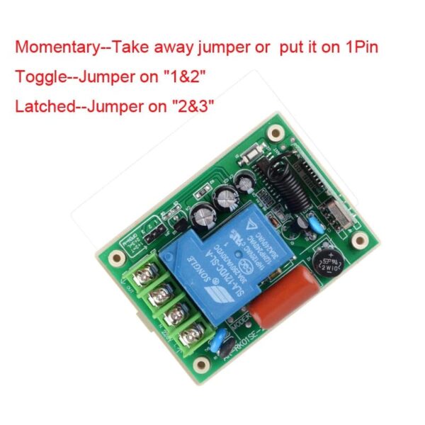 Wireless Remote Control Switch 220v AC 30A Relay High Load Receiver 200-3000m Long Range Transmitter 315/433 Water-Pump Switch - Image 3