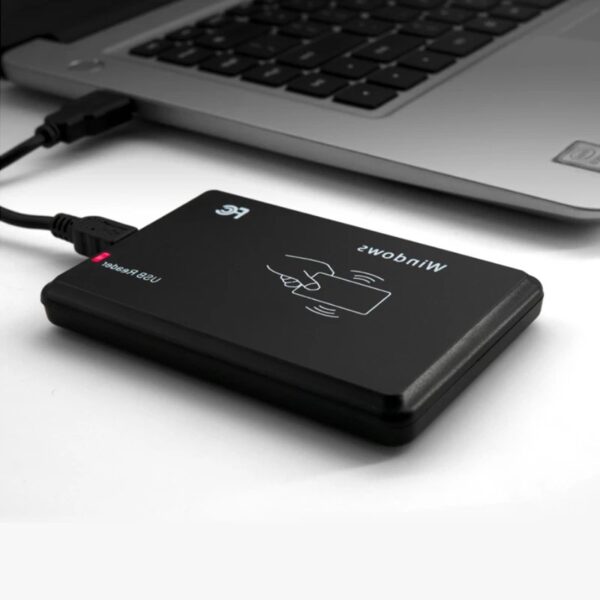 R20D 125Khz RFID Smart Card Reader Desktop Black Rfid Reader Usb Tablet Card Reader
