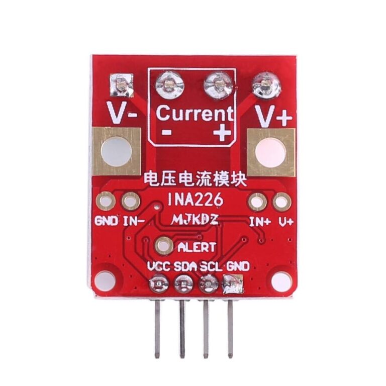 INA226 Voltage Current Module, 036V 20A Current Sensor Module IIC Power Monitoring Sensor