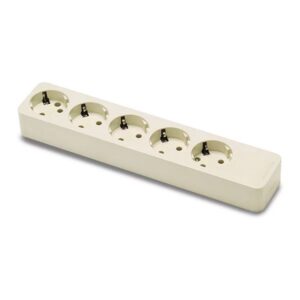 Extension 5 Sockets White