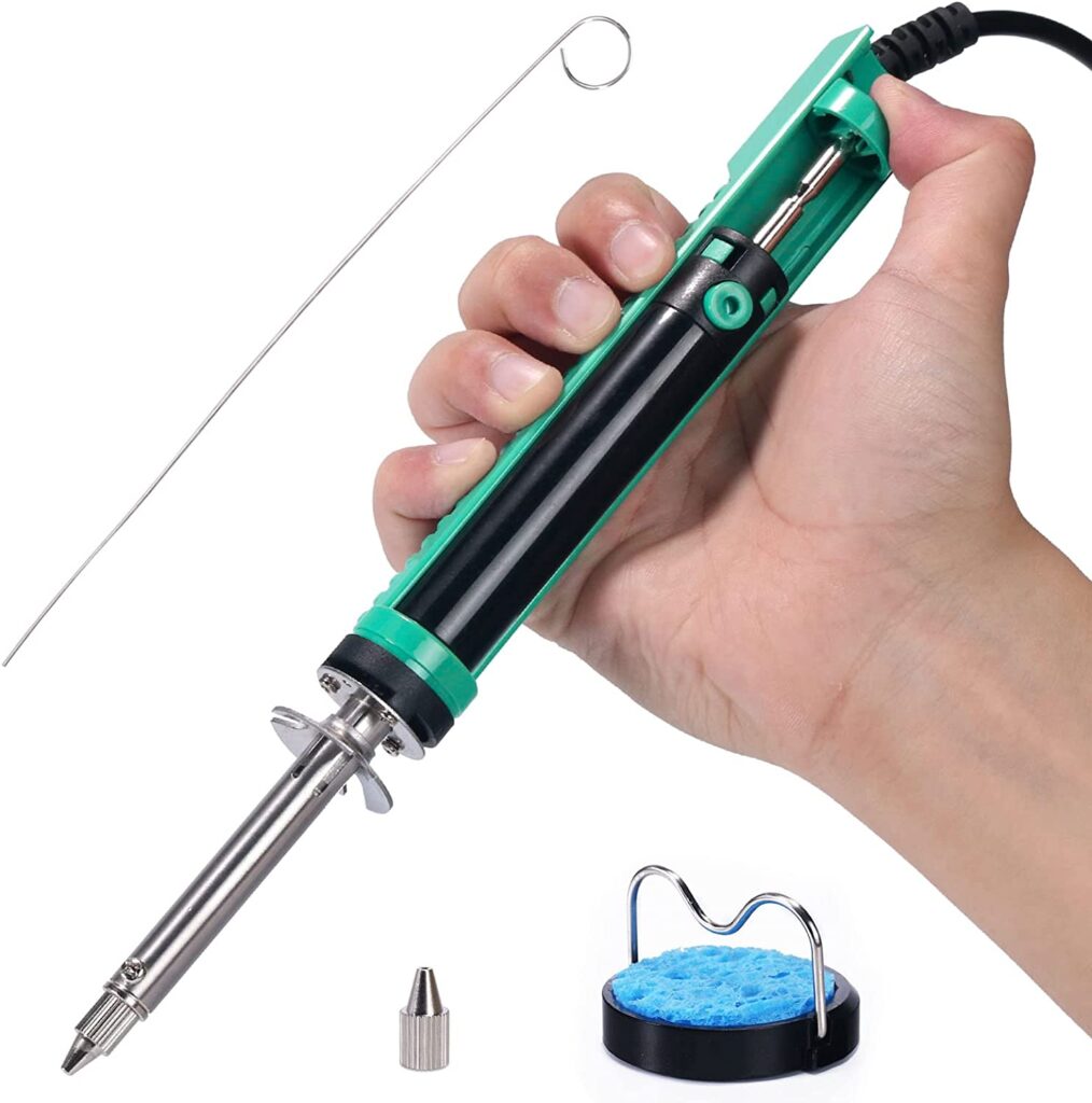 30W Electric Desoldering Gun With Solder Sucker
