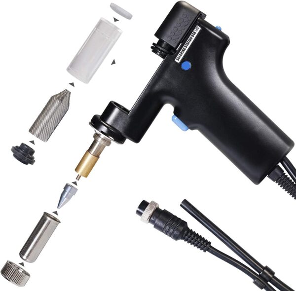 YIHUA 948 Professional Desoldering Station (Upgraded) bundle with the #948N Desoldering Nozzle Set with Iron Holder, Soldering Iron, and Accessories (31 Items) - Image 5