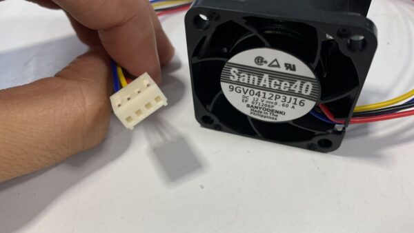 4 Wires 12V Fan 4x4x2.8cm – 40x40x28mm - Image 3