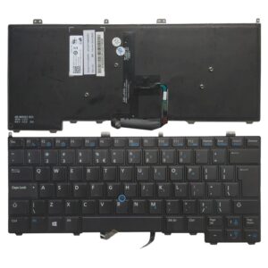 Backlit UI Keyboard For DELL Latitude E7440 Laptop Mouse Pointer 00K1C8 V141025AR1