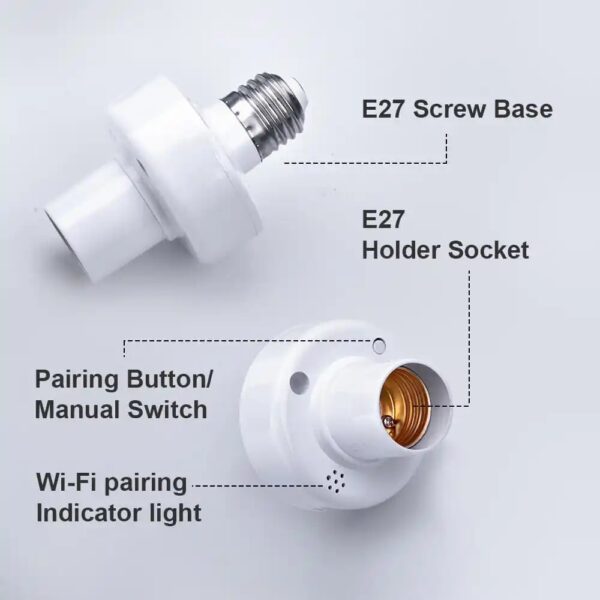 SONOFF SlampherR2 – 433MHz RF&WiFi Smart Light Holder