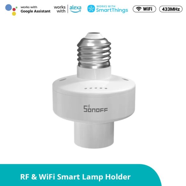 SONOFF SlampherR2 – 433MHz RF&WiFi Smart Light Holder - Image 8