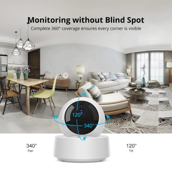 SONOFF GK-200MP2-B – Wi-Fi Wireless IP Security Camera (Cloud Storage) - Image 10