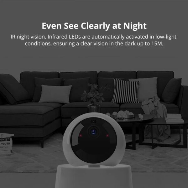 SONOFF GK-200MP2-B – Wi-Fi Wireless IP Security Camera (Cloud Storage) - Image 9