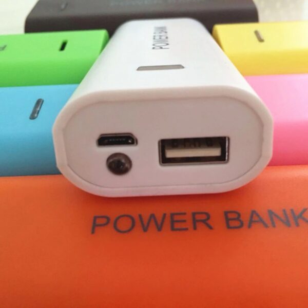 5V 6000mAh 2 x 18650 USB Power Bank Battery Charger Case DIY Box For Phone Electronic Charging Not Including Batteries - Image 2