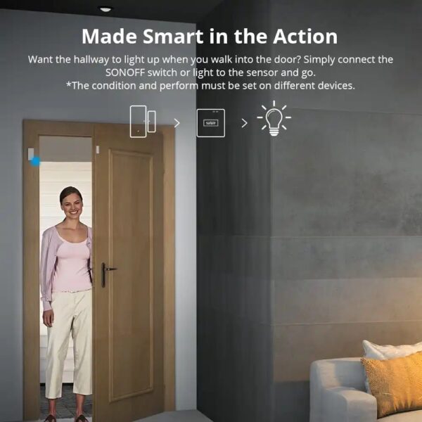 SONOFF DW2-RF – 433MHz RF Wireless Door/Window Sensor - Image 4