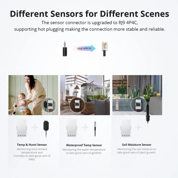 SONOFF TH Origin Smart Temperature and Humidity Monitoring Switch (TH10/16 Upgrade Version) - Image 3