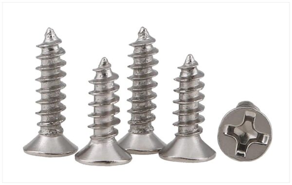 Nickel Plated Countersunk Head Tapping Head Flat Head Tapping Screw Electronic Screw M1 M1.2 M1.4 M1.7 M2 - Image 4