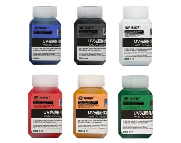 100g UV Photosensitive Solder Mask Ink Curable Soldering Prevent Corrosive Arcing PCB Circuit Board Repair Welding Paint Oil