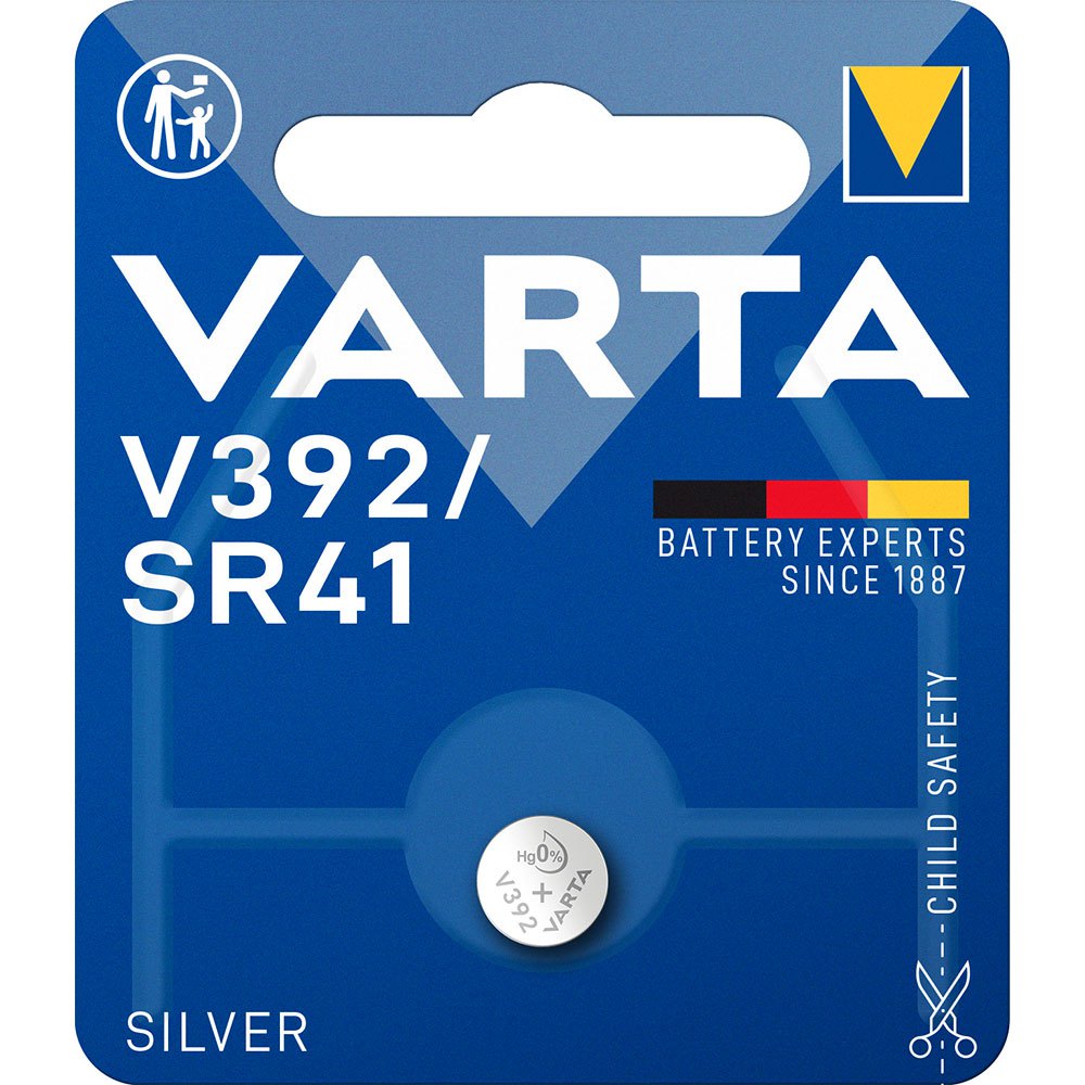 5 Batterie A Bottone Alcaline Varta LR41 / V3GA / LR736 / V392 - 1,5 V, Made In China