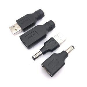 Commonly used USB / 5.5×2.1mm DC Plug Converter Kit