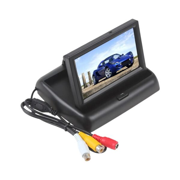 4.3 Inch TFT LCD Screen, Car Rear View Monitor, Rear View Parking Monitor With 2-channel Video Input, Additional Camera