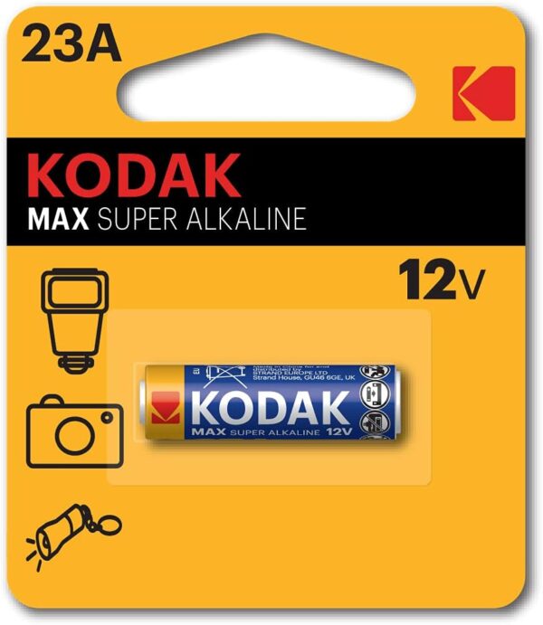 Kodak Ultra 23A (K23A,MN21,A23) Alkaline Battery
