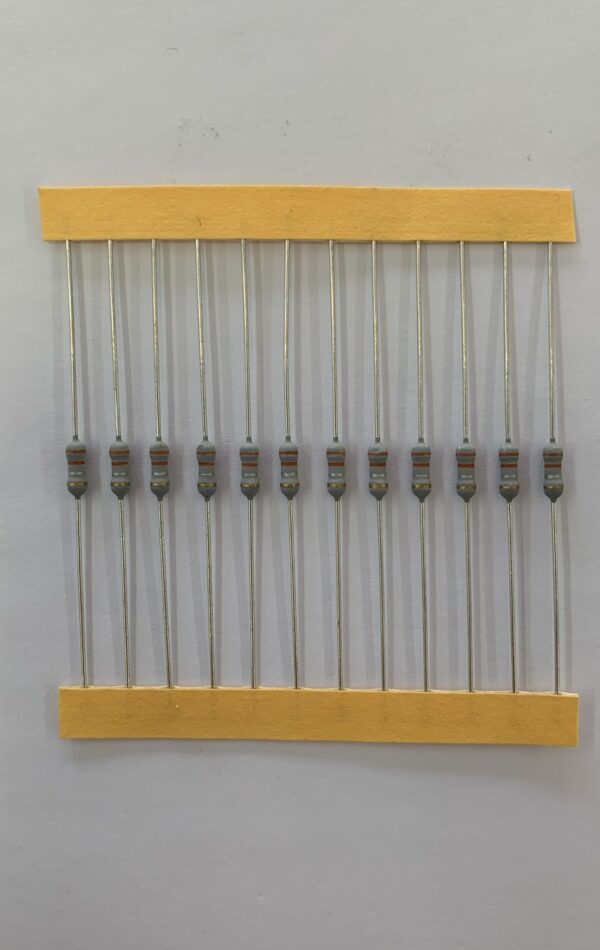 Electronic component: 0.25 watt, 0.33 ohm resistor.