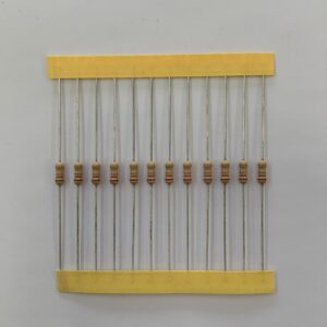 Electronic component: 0.25 watt, 1.2 ohm resistor.